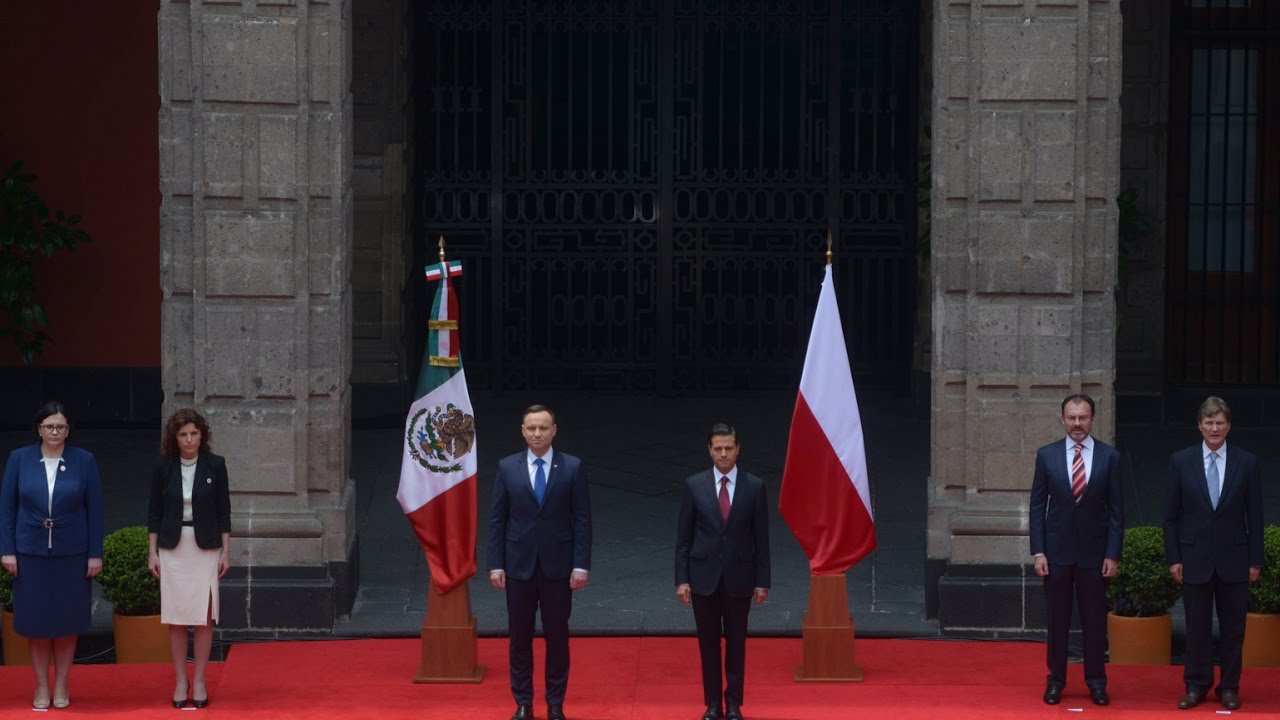 Ceremonia Bienvenida: Visita de Estado Presidente República de Polonia, Andrzej Duda
