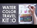 LEAVING THE HOUSE TO DRAW?! - Koi Watercolor Travel Kit