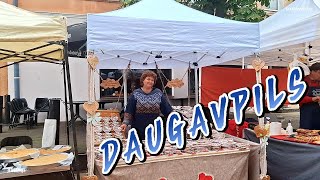 картинка: Latvija Daugavpils Rigas iela Традиционный субботний базарчик 20.09.2025