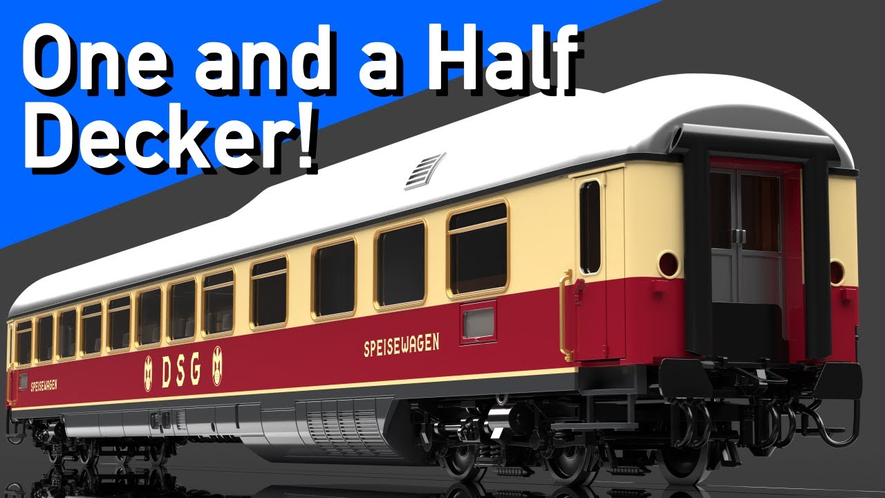 Double Decker Kitchen on Rails! - YouTube