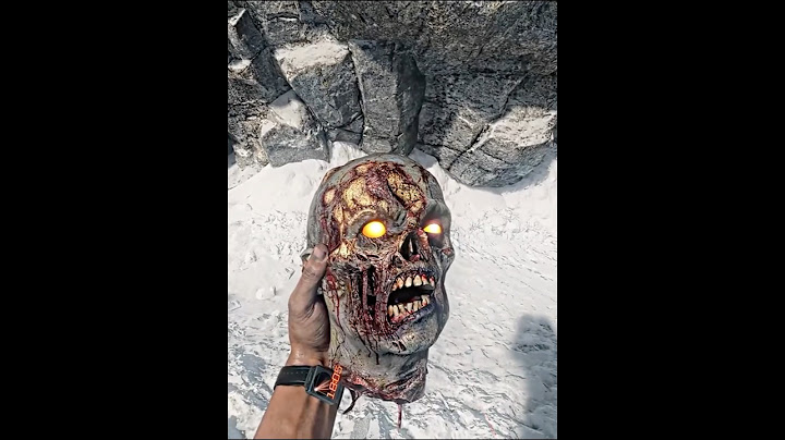 Zombie head with Mastercraft inspection in COD Black ops Cold War #mw3 #warzone #cod #callofduty
