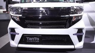 ダイハツ タント カスタム プレミアムバージョン 内装 運転席まわりと座席シート