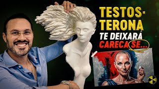 Como a REPOSIÇÃO HORMONAL DE TESTOSTERONA afeta seu CABELO? | Dr. André Vinícius