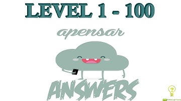 Apensar: Guess the Word Level 1 - 100 - All Answers - Walkthrough