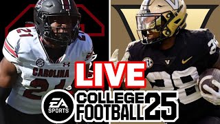 South Carolina at Vanderbilt - 11/9/24 Simulation (EA College Football 25)