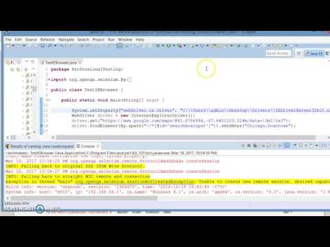 Selenium - IE Internet Explorer,  Issue Fix 2. Zoom