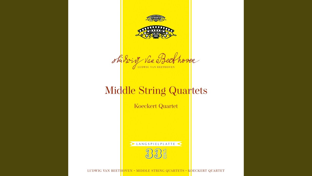 Obejrzyj Beethoven: Quartet No .9 in C Major, Op. 59 No. 3 "Razumovsky" - III. Menuetto grazioso w YouTube