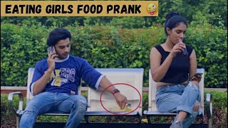 Food Snatching Prank On Cute Girls😍 | Epic Reactions😆 | Zia Kamal