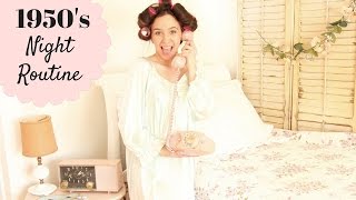 My Night Routine | 1950's Edition SweetEmelyne's
