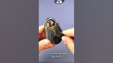 How to open the Magic Lock puzzle /brain teaser 60 #shorts