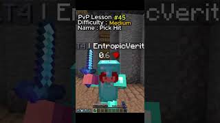 Minecraft PvP Lesson 45  #minecraft  #pvp