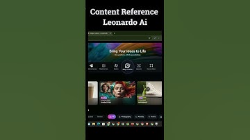 P-1 | Leonardo Ai Content Reference Feature | Easy To Use Content Reference Reature | Leonardo Ai