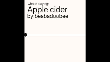 Apple cider! - I