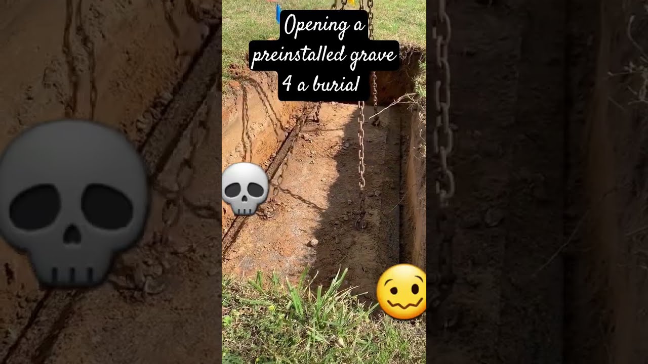 Opening A Preinstalled Grave Shortsvideo Shortvideo Scary Scarystories Digging
