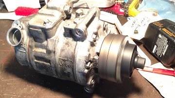 2005 Audi B6 S4 Failed AC Compressor