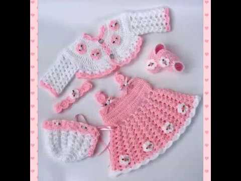 crochet newborn girl outfits
