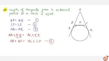 A circle is touching the side BC of `DeltaABC` at P and touching AB and AC produced at Q and