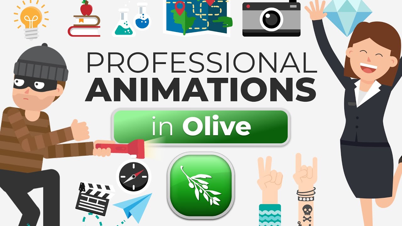 OLIVE ANIMATION HACK FOR BEGINNERS - YouTube