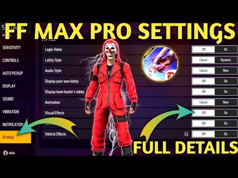 FF Max Setting