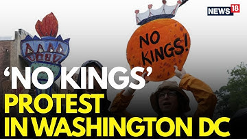 No Kings Protest Live : Bernie Sanders Headlines Rally In Washington DC Against Trump | N18G