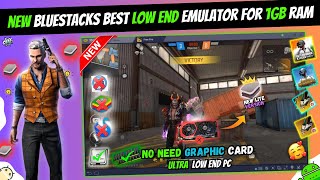 (New) Bluestacks Lite Best Version For Free Fire Low End PC | Best Emulator For 1GB, 2GB, Ram PC