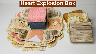Heart Explosion Box ❤️ 🎉 #TiffaniesCreativeWorld