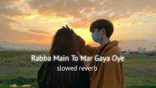 Rabba Main To Mar Gaya Oye [slowed + Reverb] screenshot 4