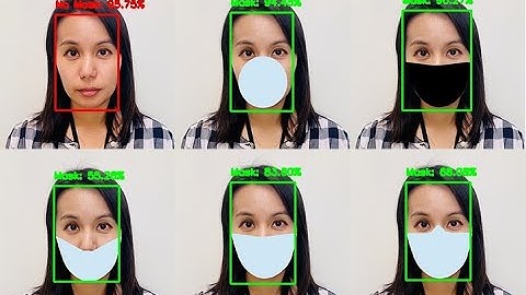 Face Mask Detection (training+detection) opencv