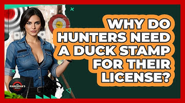Why Do Hunters Need A Duck Stamp For Their License? - The Marksman