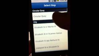 TripView Sydney real time bus tracking screenshot 5