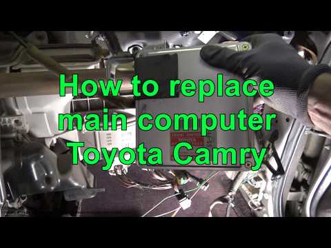 How to replace main computer Toyota Camry . Years 1991 to 2017