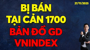 🔴Bị bán tại cản 1700 Bản đồ giao dịch VNINDEX! Chứng khoán hôm nay
