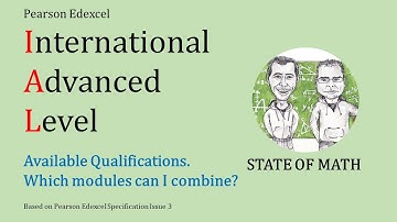 International A Level Mathematics - Combinations of modules