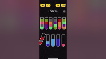 Water Sort Puzzle level 198