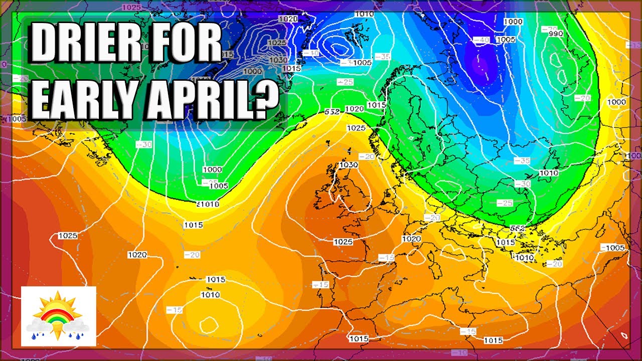 Ten Day Forecast: Very Wet Next Week - Drier For Early April Perhaps ...