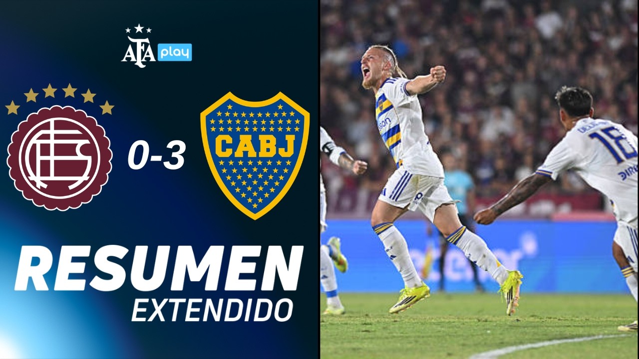 Lanus 0 vs. 3 Boca Juniors | #TorneoApertura2026 | RESUMEN EXTENDIDO | Fecha 7