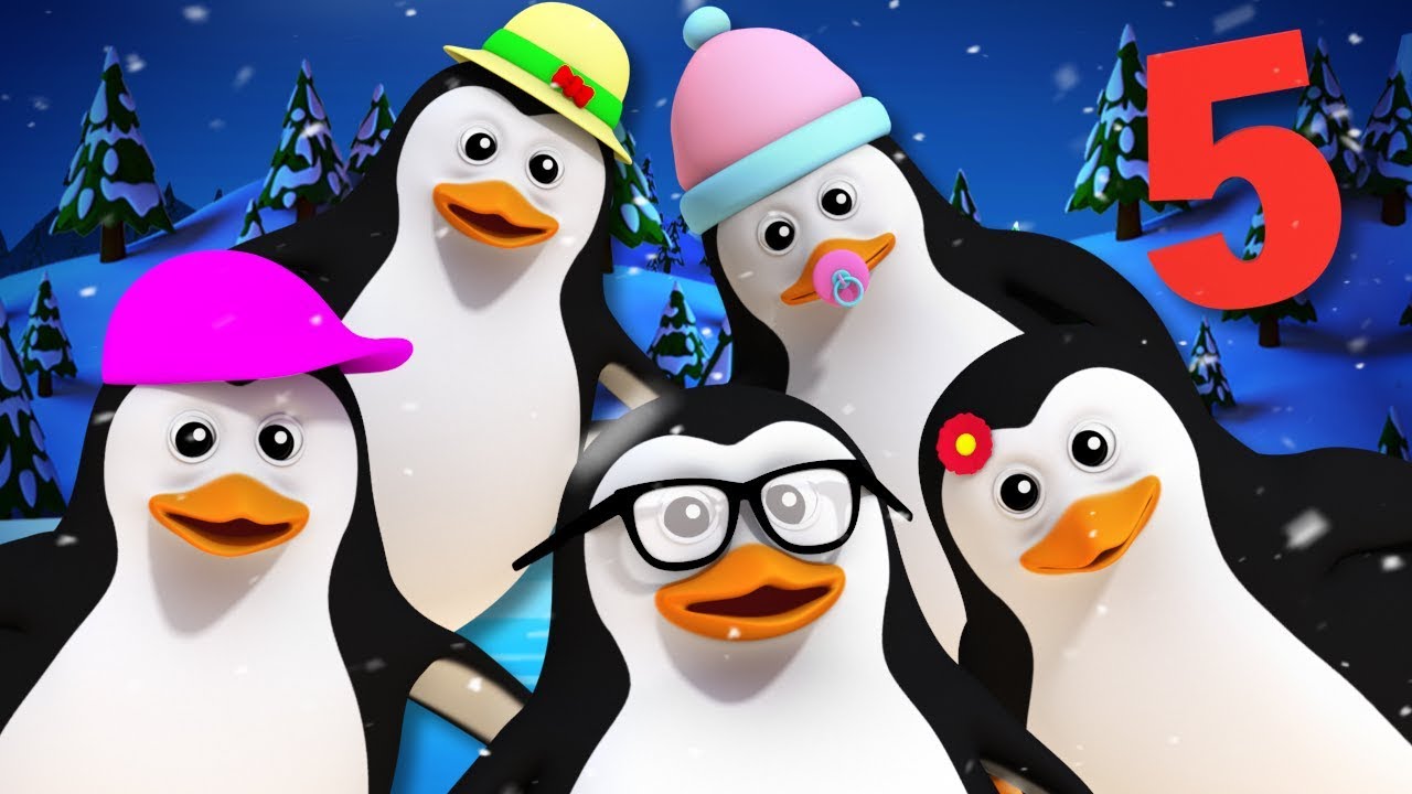 kids anka Five Little Penguins | Kindergarten Songs And Videos For Children by Kids Tv