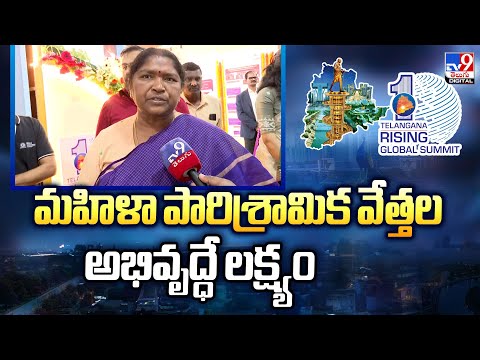 మహిళా పారిశ్రామిక వేత్తల అభివృద్ధే లక్ష్యం : Minister Seethakka - TV9 - TV9