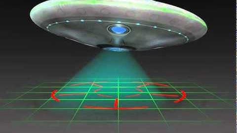 UFO Animation, Blender 3d