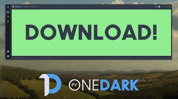 PyOneDark DOWNLOAD! - Modern GUI for Python - With Early Access - Python / PySide6