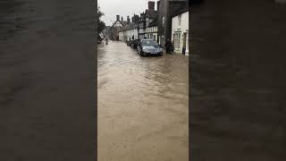 Much Wenlock Under Water As Storm Babet Brings Torrential Rain To Shropshire