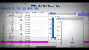 STA2023 Chapter 4 Using StatCrunch to Compare Groups