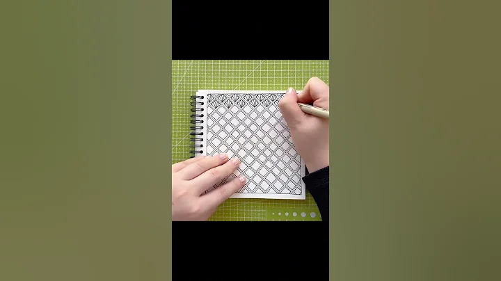 #31 الگوهای آسان زنتنگل برای مبتدیان #هنر #نقاشی #طراحی