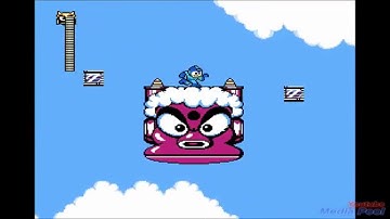 1988 Mega Man 2 (NES) Game Playthrough Retro Game