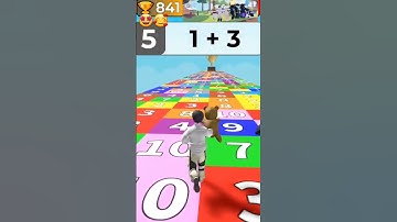 Math Block Race! 1+3=?  Wins! Trophys! Roblox! #funny #roblox #shorts #shortsvideo #game #gaming