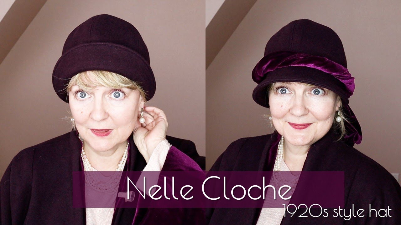 1920s Nelle Cloche Hat - Sew With Me Vintage Fashion - YouTube display picture 1