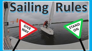 Sailing right of way rules, colregs & IRPCS explained