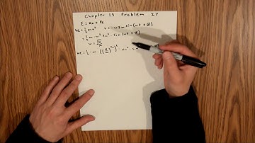 Fundamentals of Physics 8th Edition (Walker/Halliday/Resnick), Chapter 15, Problem 27 Solution