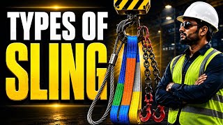 Types of Sling | Types of Wire Rope Sling, Web Sling & Chain Sling | Complete Safety Guide