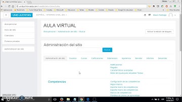 Curso Moodle 3.2.2 video 1. Creacion de categorias